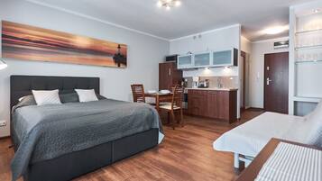 Estudio estándar | Área de sala de estar | Televisión