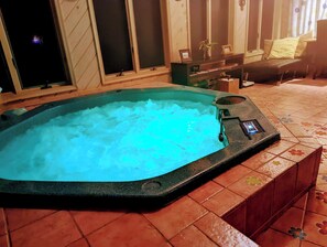 Interior - Back!!!  Escape to the all updated Luxury Poconos Retreat with indoor Hottub!!! (East Stroudsburg)