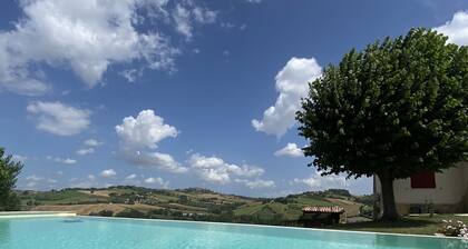 Villa Edelia, Villa for exclusive use in Mondavio, Le Marche