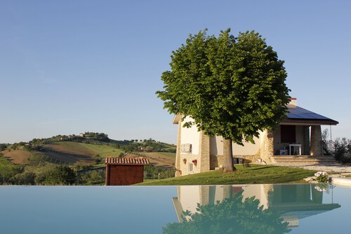Villa Edelia, Villa for exclusive use in Mondavio, Le Marche