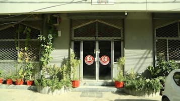 Façade de l’hébergement