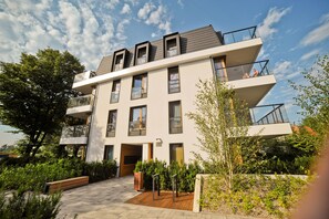 Fassade der Unterkunft