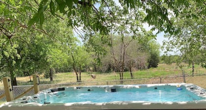 Heated Swim Spa, Hot Tub, Sauna, Pickleball, Arcades, 2 game rooms, 17 Beds!