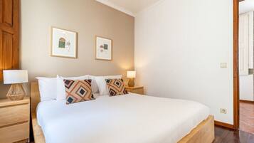 1 bedroom, iron/ironing board, travel crib, internet
