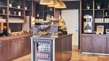 Daily buffet breakfast (EUR 12.50 per person)