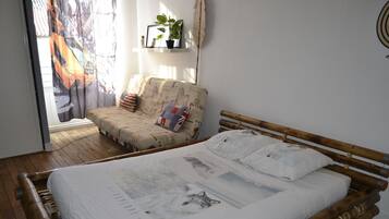 1 chambre, fer et planche à repasser, Wi-Fi