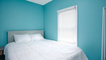 2 slaapkamers, een bureau, gratis wifi, beddengoed