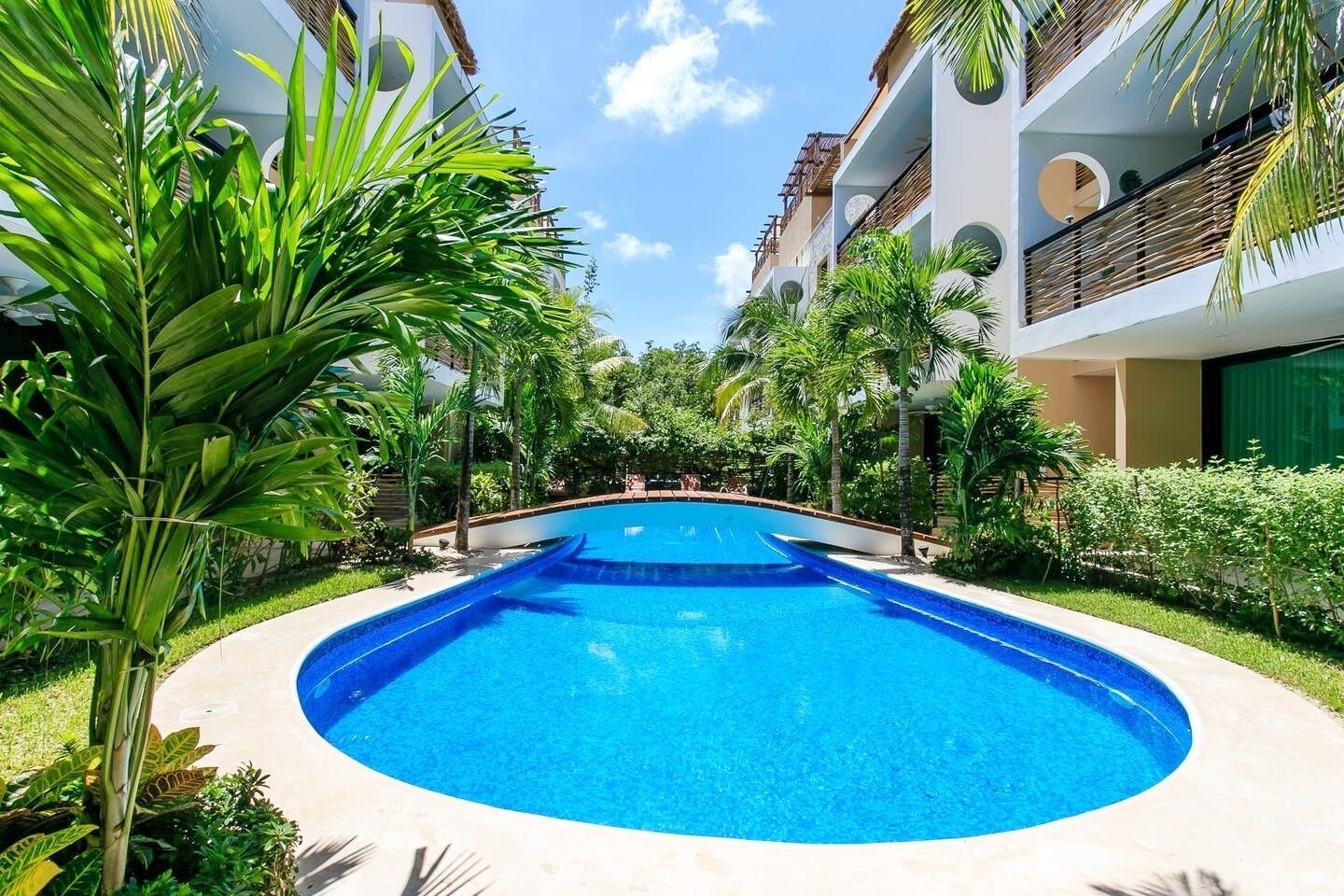 Alberca al aire libre 