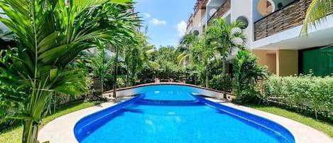 Alberca al aire libre