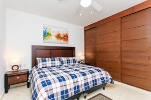 Appartement, 2 chambres, vue piscine, rez-de-chaussée