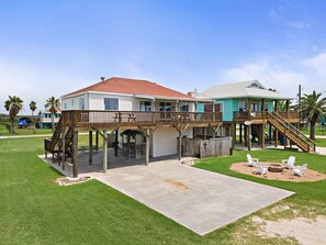 Exterior - Beach Getaway with Game Room & Tiki Bar (Surfside)