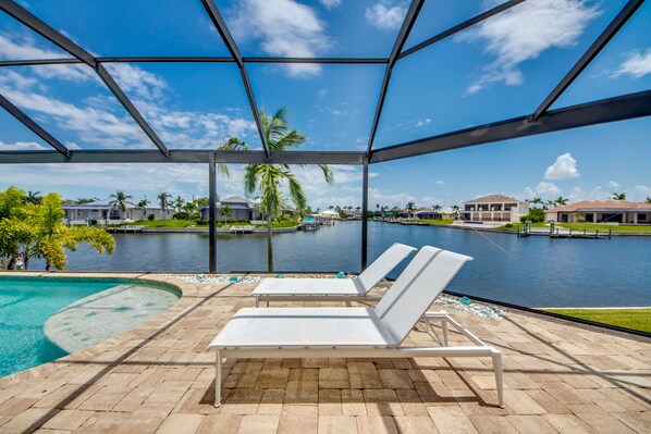 Außenpool, beheizter Pool