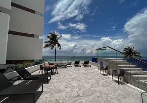 Terrace/patio - Hotel Puerto Libre Cozumel (Cozumel)