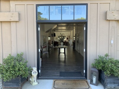 Ocean view suite in a restored barn - walkable to Pt. Lobos and Monastery Beach!