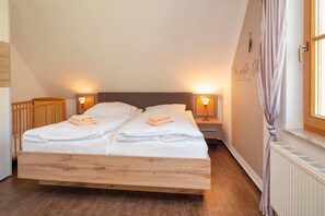 2 habitaciones, tabla de planchar con plancha y wifi 