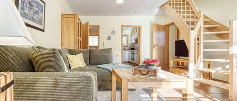 テレビ、卓球台、ステレオ