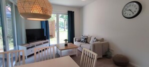 Televisie en een tafeltennistafel