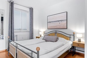 1 dormitori, caixa forta a l'habitació i wifi