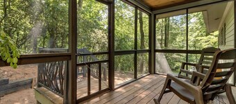 Brevard NC Pets Golf Hiking Lakes Mountain Biking Porch Waterfalls Breweries