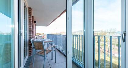 Top apartment near the beach with great loggia, two bathrooms and sauna in the house! -