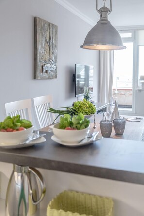 Dining - Möwennest in Strandstraße - Möwennest Westerland - Quiet, central & perfect (Sylt)