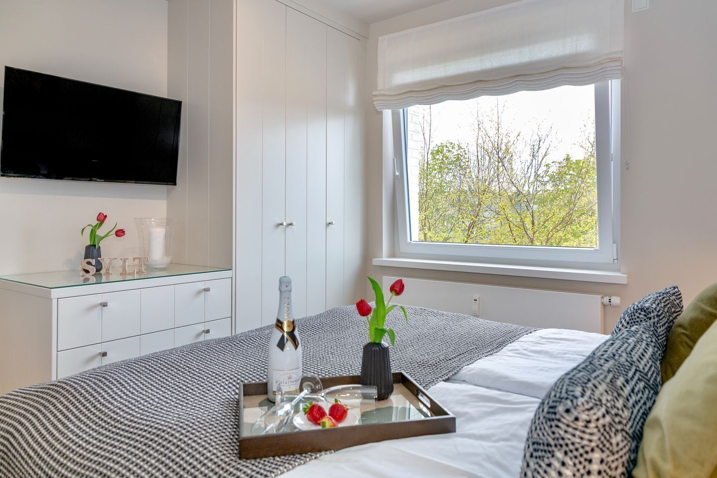 2 bedrooms, in-room safe, iron/ironing board, WiFi