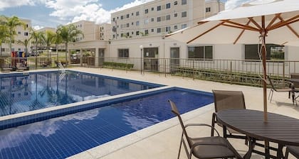 Apartamento lindo de 2 cuartos en Lagoa Santa!