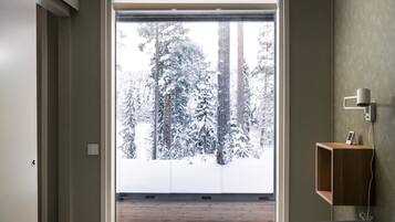 3 makuuhuonetta, silitysrauta/-lauta, internet