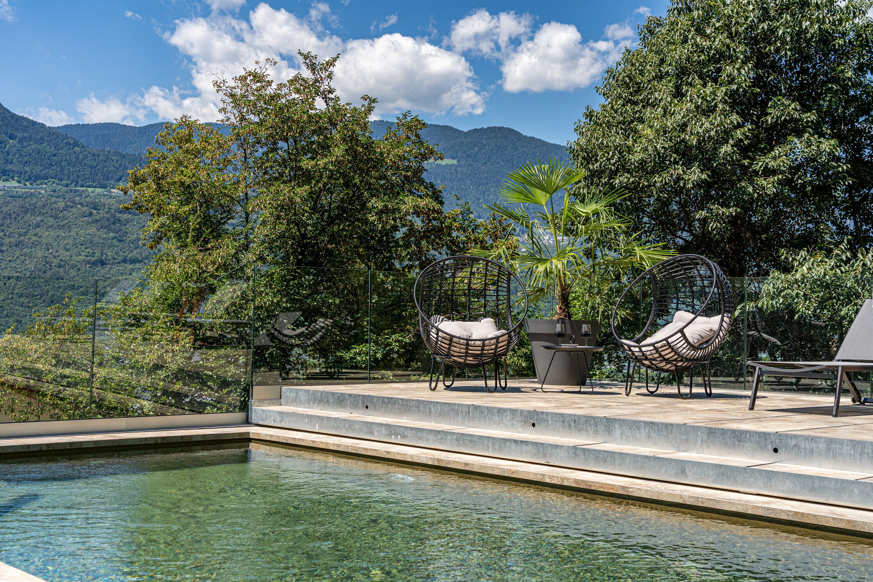 Una piscina climatizada
