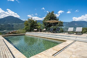 Una piscina climatizada