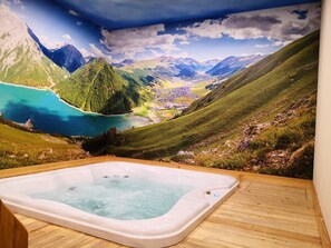 Bain à remous intérieur