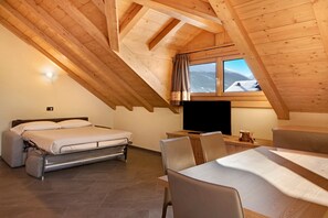 1 bedroom, free WiFi, bed sheets, wheelchair access - Night Apartment – Rasia Residence Relax with Balcony and Wellness Area (Livigno)