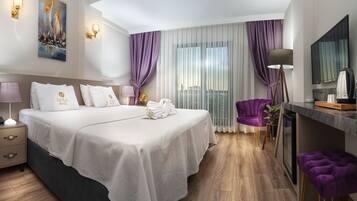 Literie de qualité supérieure, minibar, chambres insonorisées