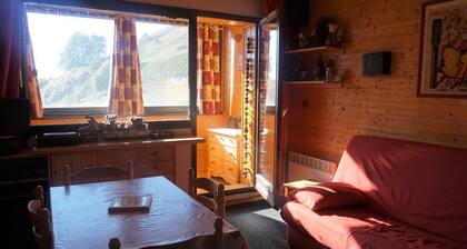 Studio cabine 24 mÂČ, 4 pers, prĂšs tĂ©lĂ©siĂšge