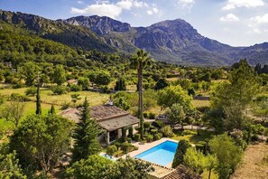 Exterior - Finca Palmera, pool, quiet location with views, A/C, Wifi (IB)