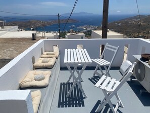 Traditional Studio Suite | Terrace/patio - S&K Traditional Cycladic House Serifos (Serifos)
