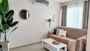 Appartement Duplex, 1 trÚs grand lit et 1 canapé-lit | Coin séjour