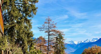 Crans Montana - grandiose mountain view