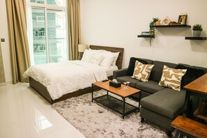 Desk, iron/ironing board, free WiFi, bed sheets