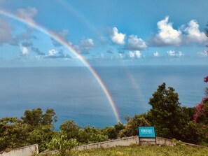 Utsikt fra overnattingsstedet