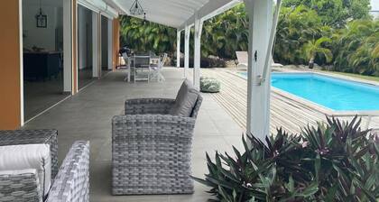 New Villa Océane with swimming pool, very large living room opening onto the garden