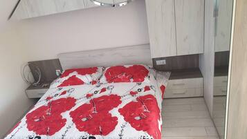 公寓, 2 張標準雙人床 | 2 間睡房、熨斗/熨衫板、免費 Wi-Fi、床單