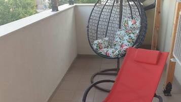 Apartment, 2 Double Beds | Balcony
