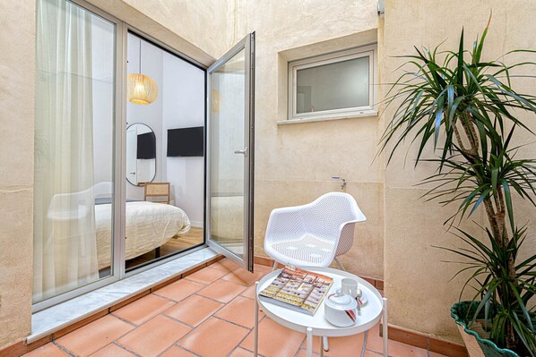 1 Schlafzimmer, Bügeleisen/Bügelbrett, Reisekinderbett, kostenloses WLAN