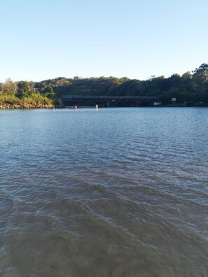 Beach nearby, sun-loungers