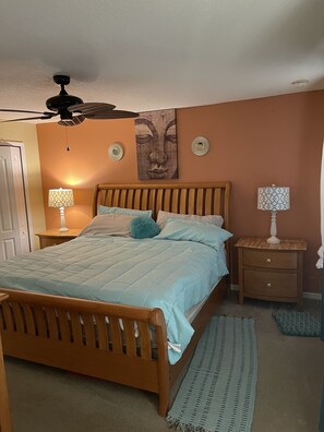 4 habitaciones, tabla de planchar con plancha y wifi gratis 