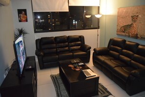 Smart TV, video games, DVD player, books