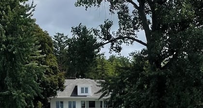 Breezy Cliff - Beautiful Lake Front House - 5+ BRs/3 sitting rooms/sauna/yoga