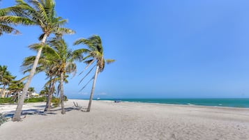 Ubicación a pie de playa, tumbonas y toallas de playa