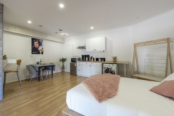 stylish, modern and spacious open plan